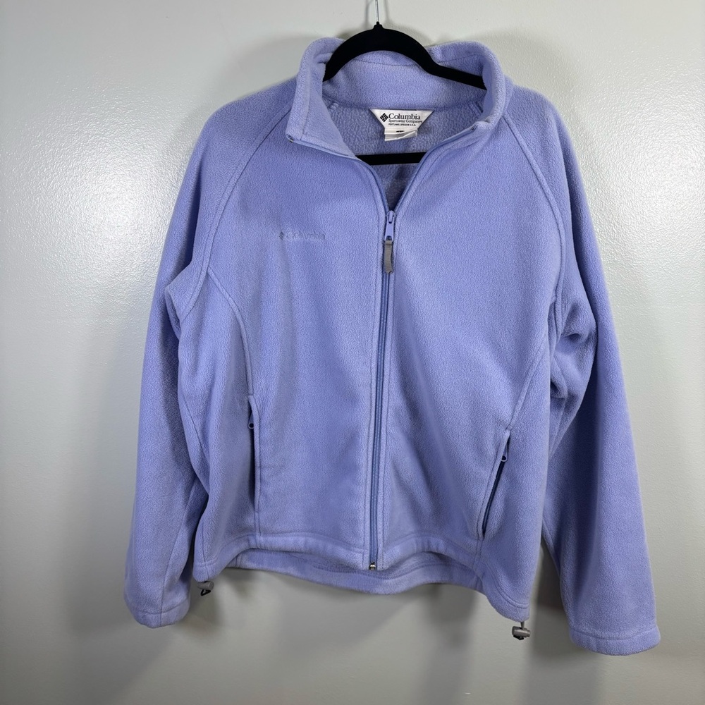 Columbia Lavender Fleece Jacket
